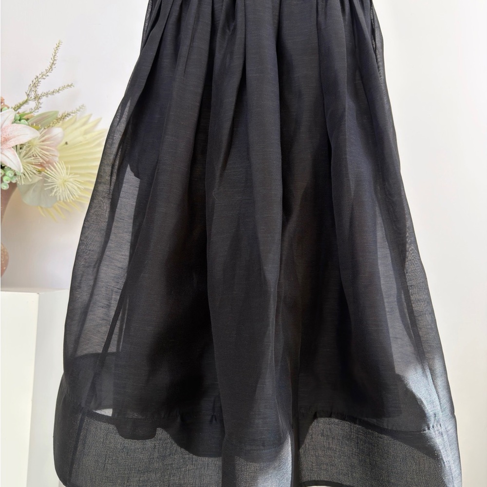 ZIMMER Slim-Fit Picnic-Style Strappy Dress - Picture 6 of 8